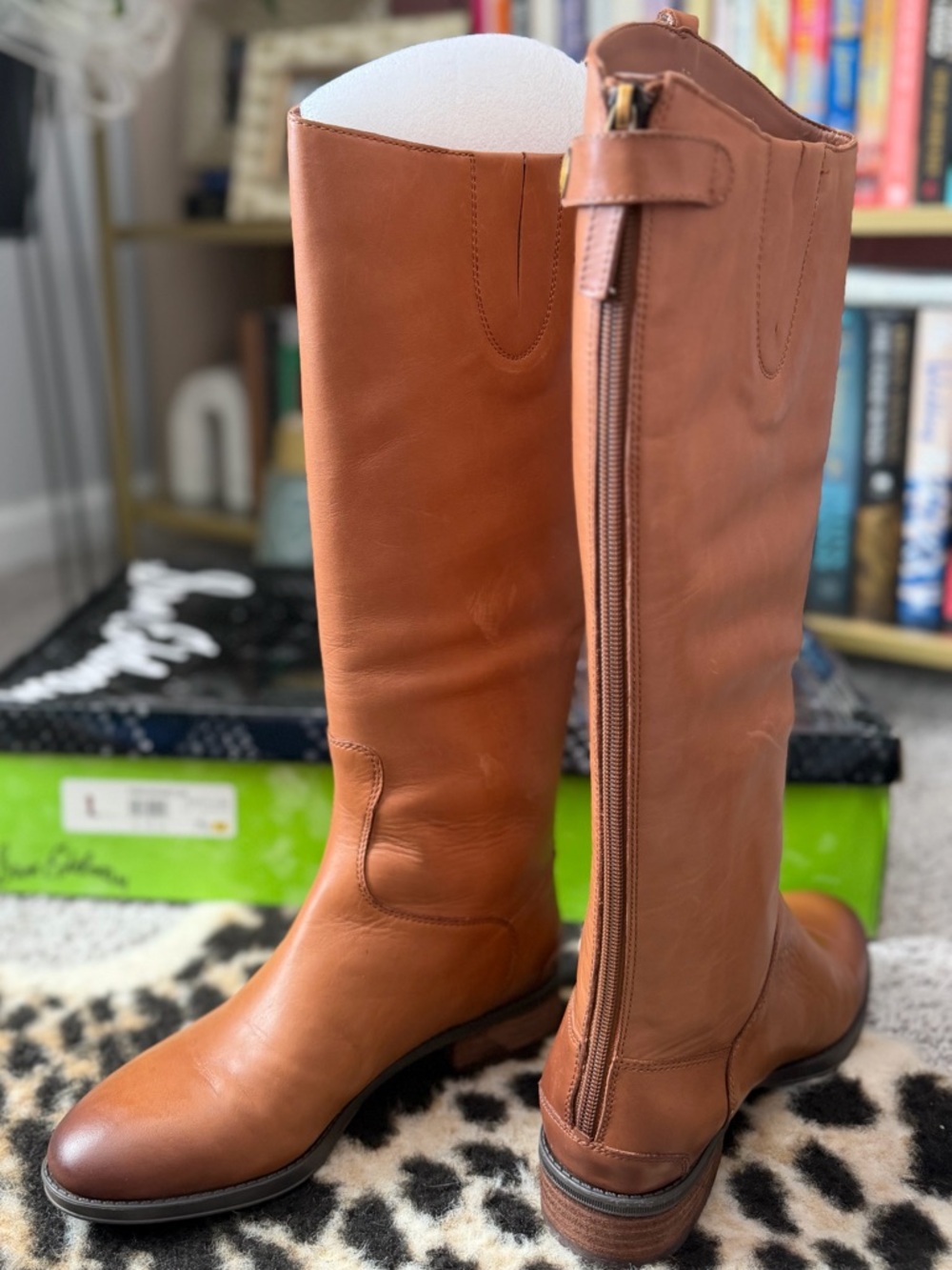 Sam Edelman Leather Riding Boots - Picture 2 of 5